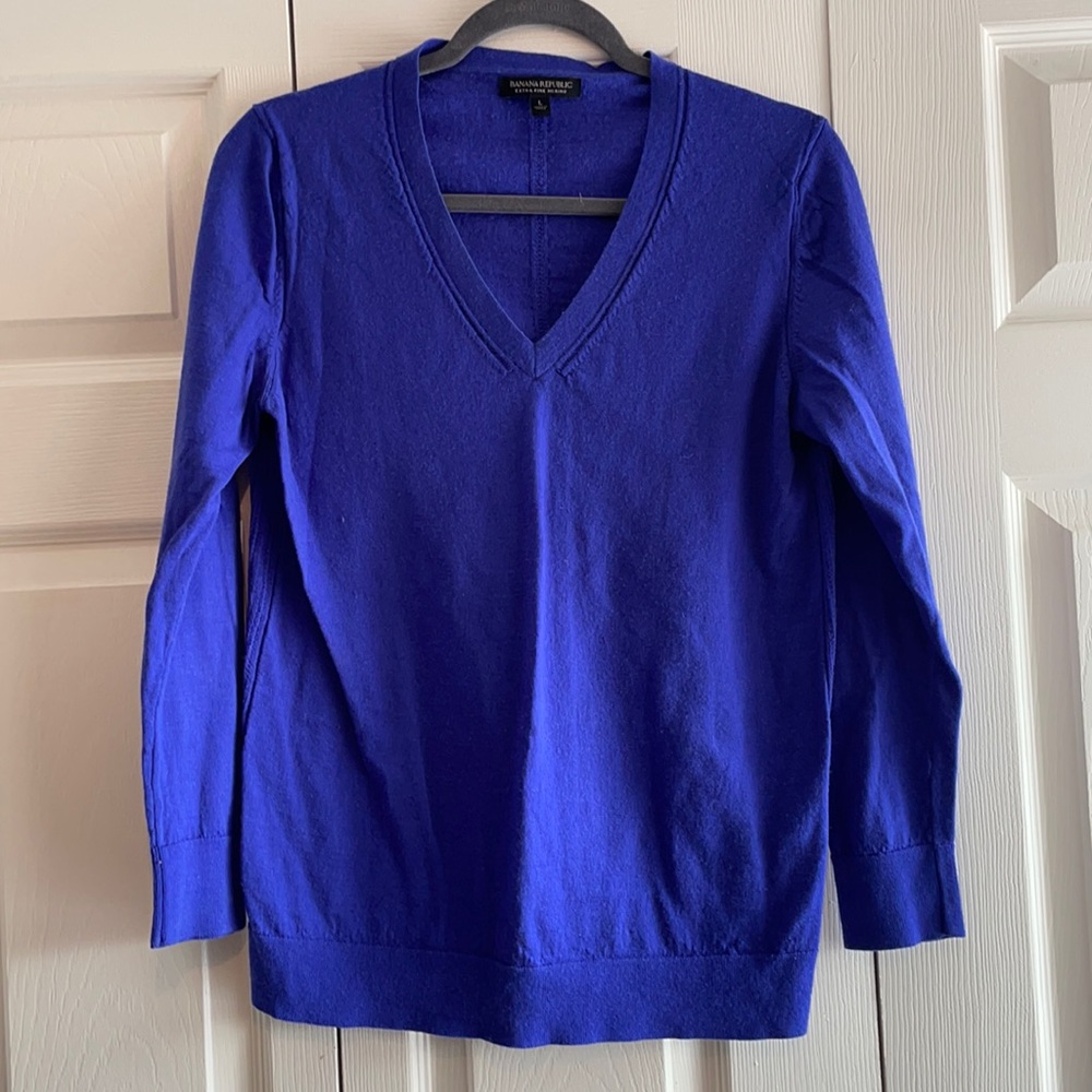 Merino Wool Sweater, Size L